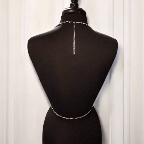 Full Rhinestone Body Chain - Picture 2 of 5